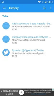 Flyperlink android App screenshot 0