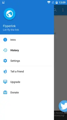 Flyperlink android App screenshot 6